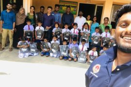 Social work – School bag donation 10