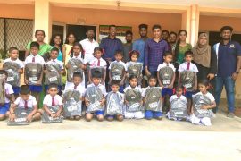 Social work – School bag donation 12