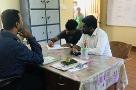 Social work – School bag donation 17