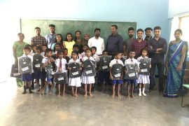 Social work – School bag donation 18