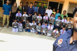 Social work – School bag donation 2