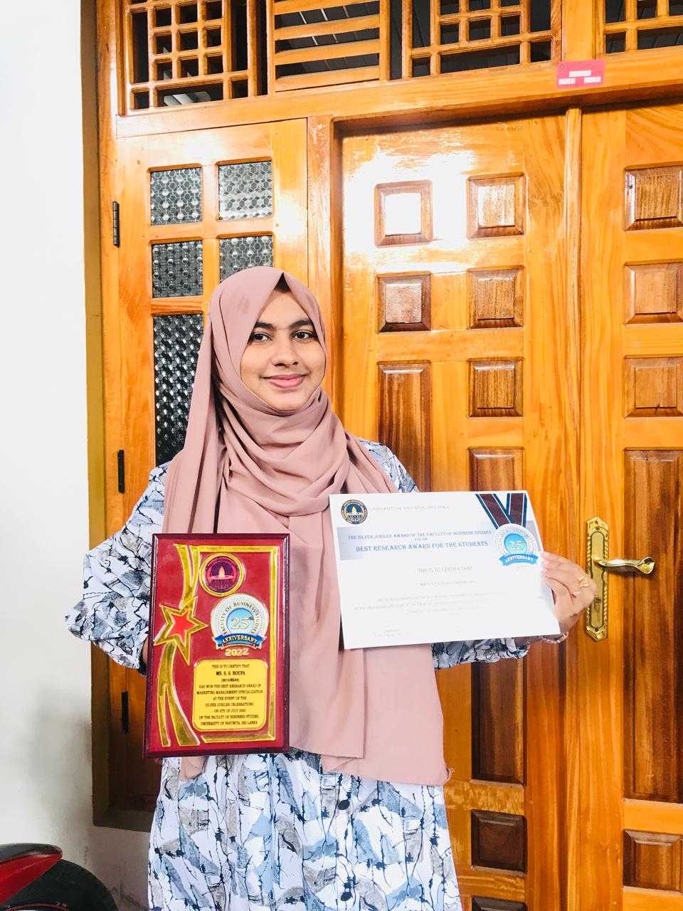 Best Research Student Award - Image 1