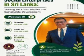 Webinar – Social Enterprises in Sri Lanka “Trading for Social Impact and Sustainable Development