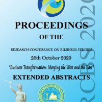 Proceedings Cover Page