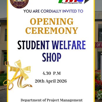 Welfare shop opening – 1